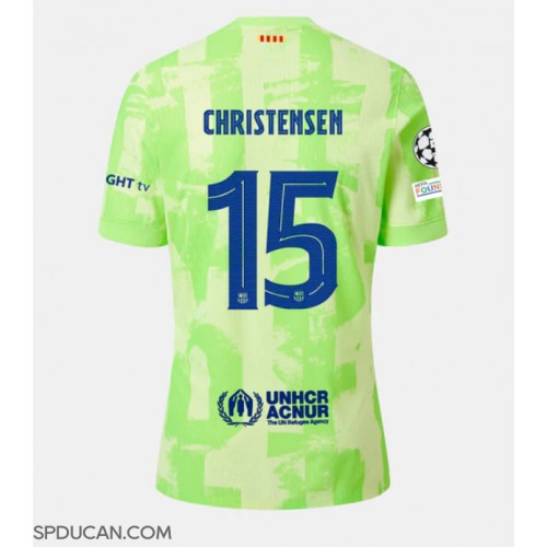 Muški Nogometni Dres Barcelona Andreas Christensen #15 Rezervni 2024-25 Kratak Rukav